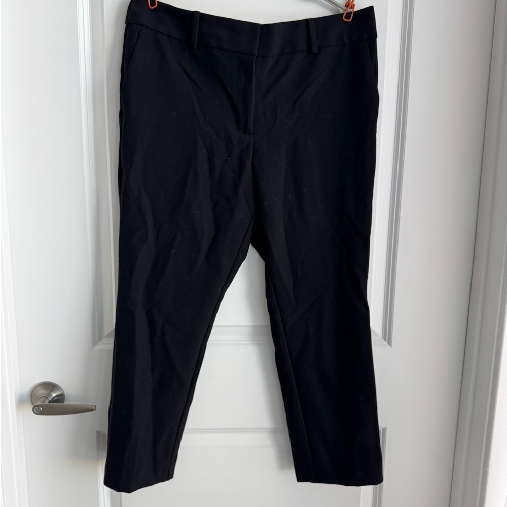 LOFT Slim Black Dress Pants - Petite